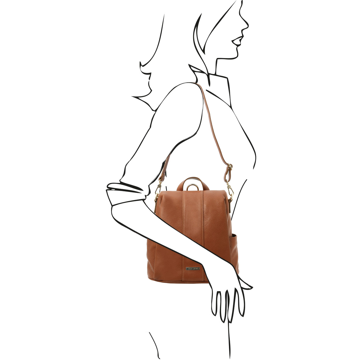 TL Bag Soft leather backpack
