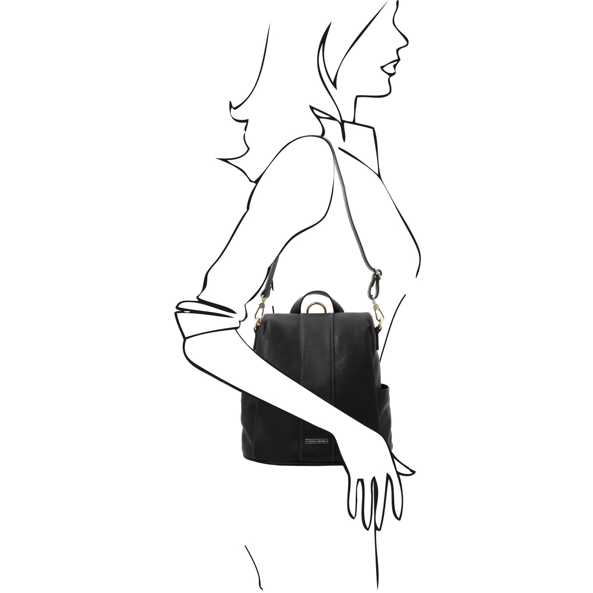 TL Bag Soft leather backpack