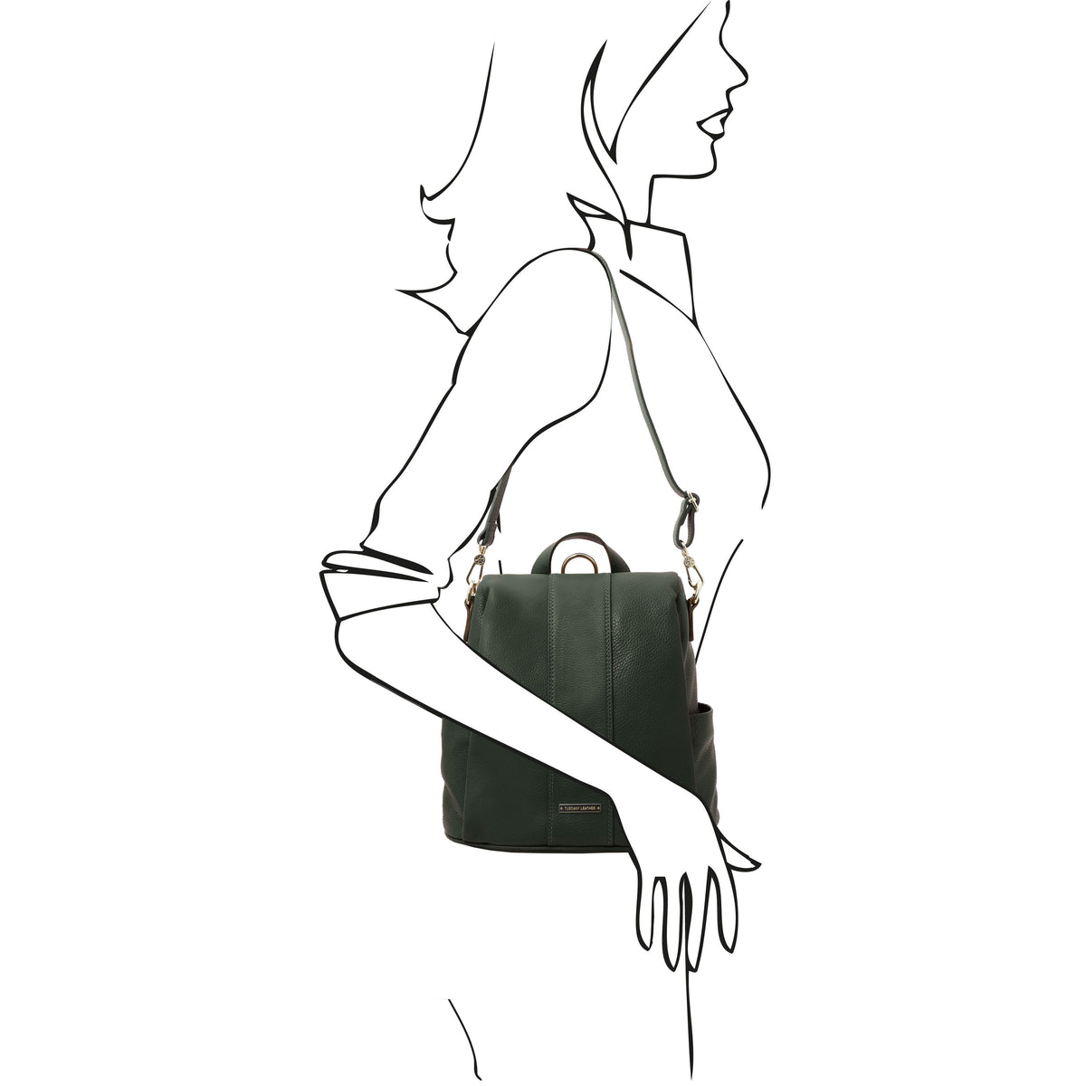 TL Bag Soft leather backpack