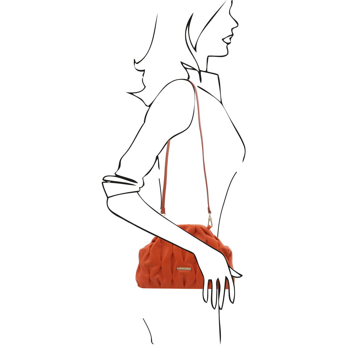 Rea Soft leather shoulder bag