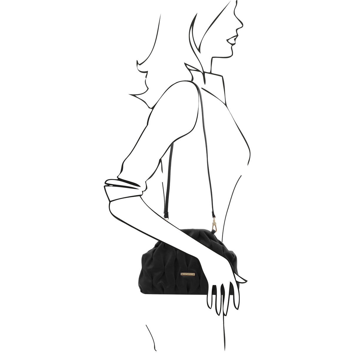 Rea Soft leather shoulder bag