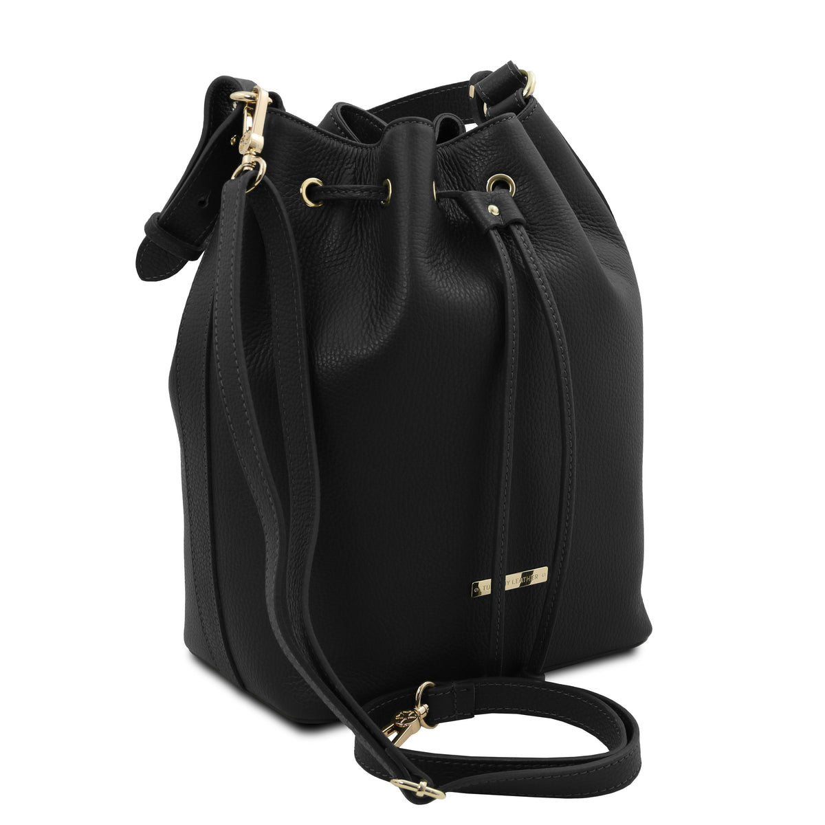 TL Bag Leather bucket bag