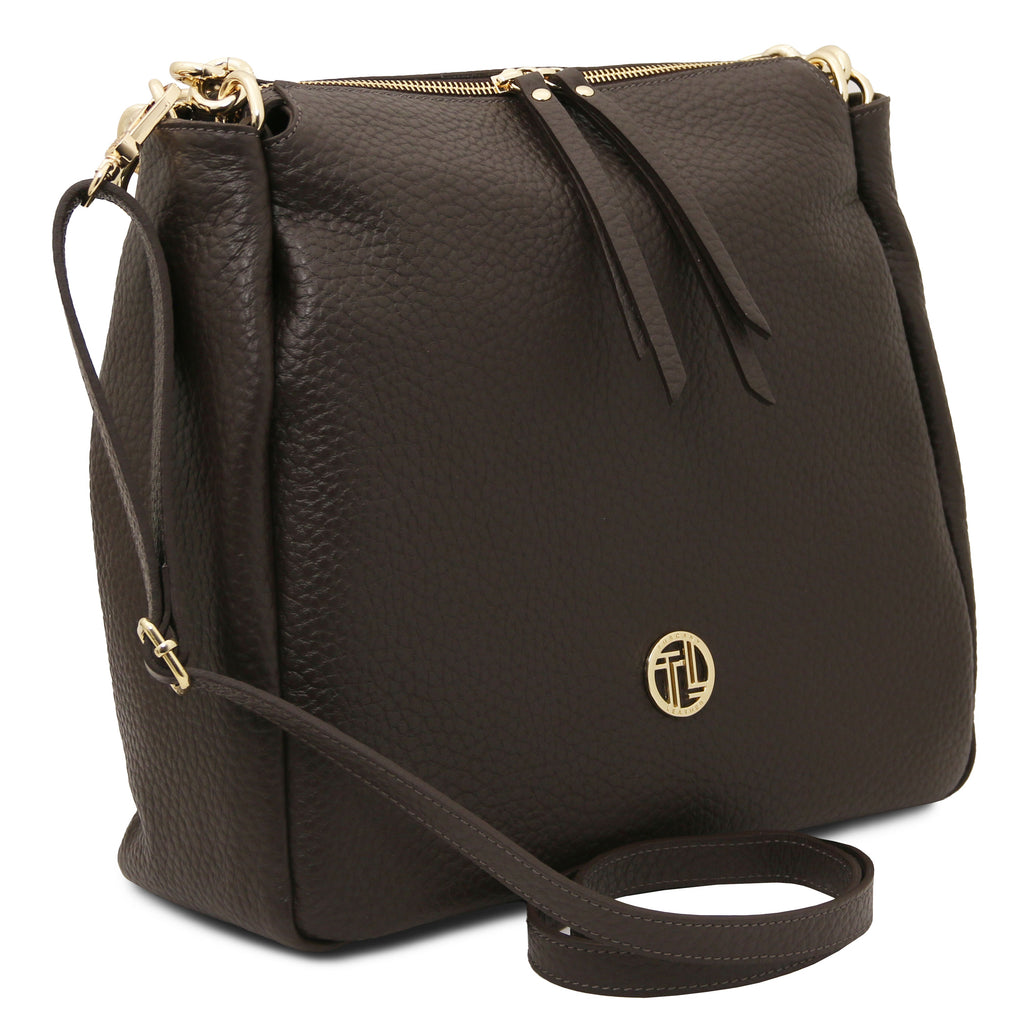 Amy Soft leather shopping bag