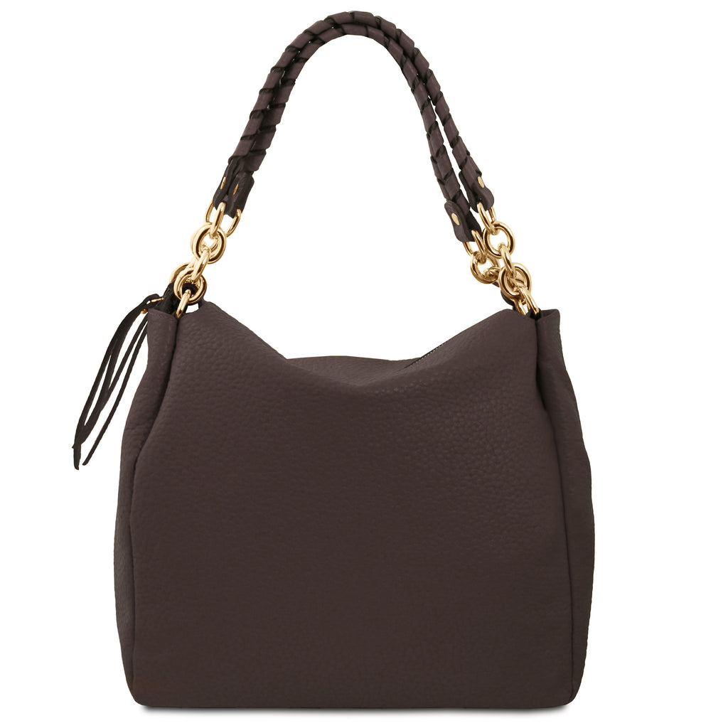 Amy Soft leather shopping bag