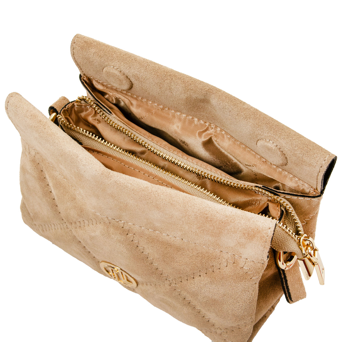 Eloise Suede leather shoulder bag
