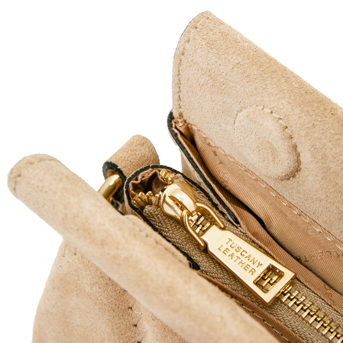 Eloise Suede leather shoulder bag