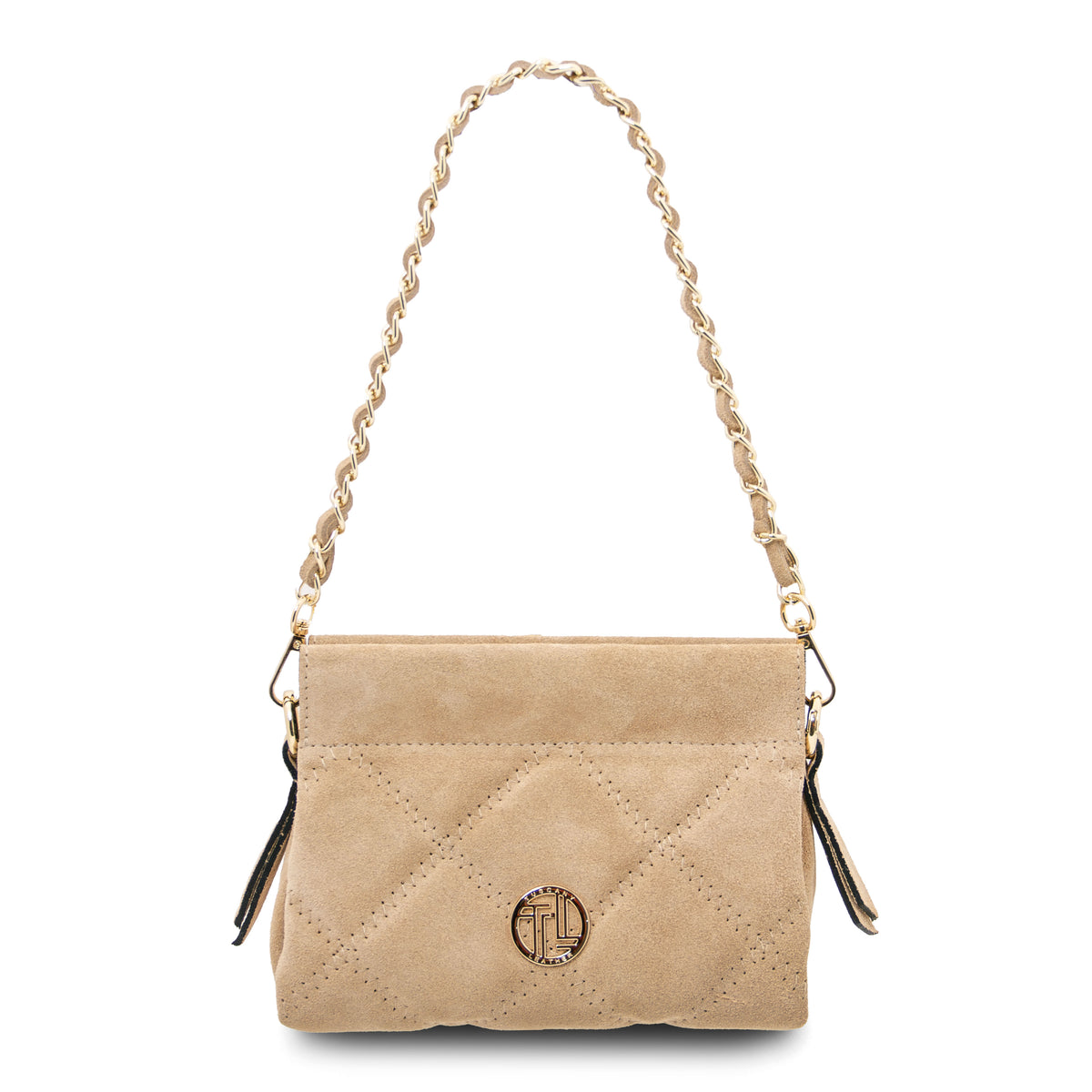 Eloise Suede leather shoulder bag