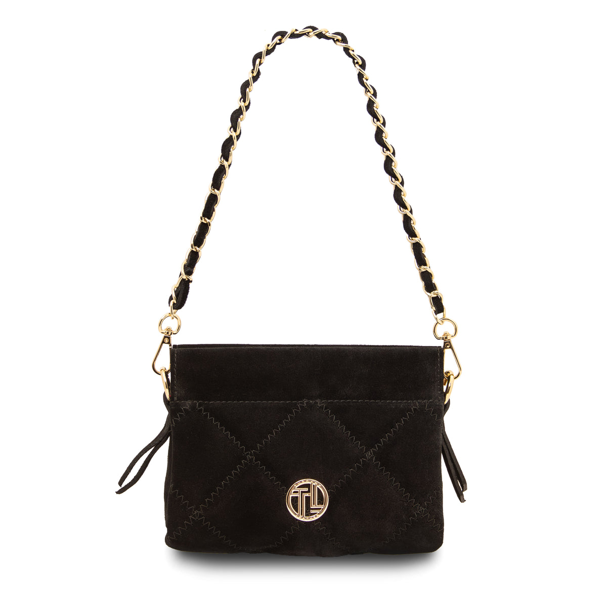 Eloise Suede leather shoulder bag