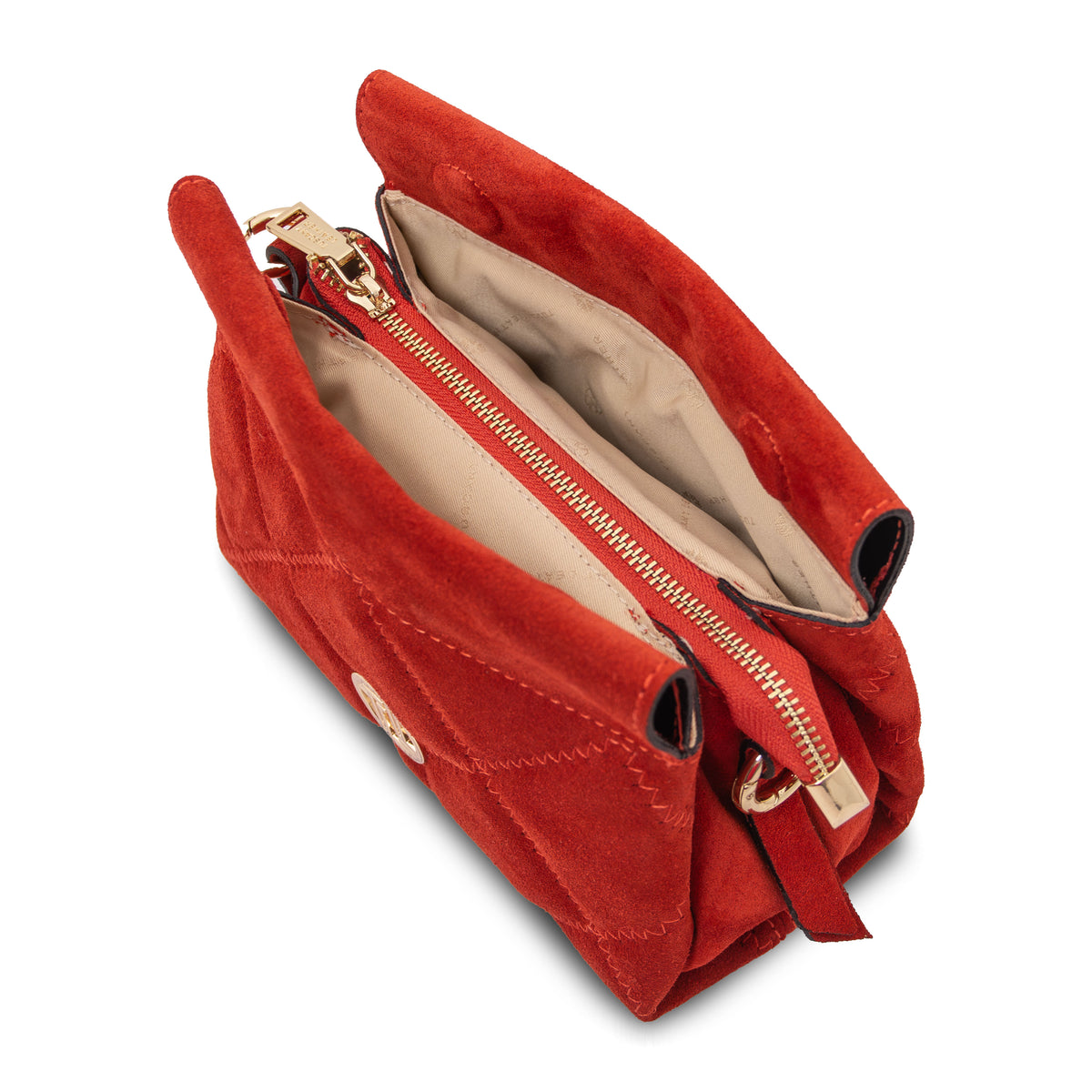 Eloise Suede leather shoulder bag