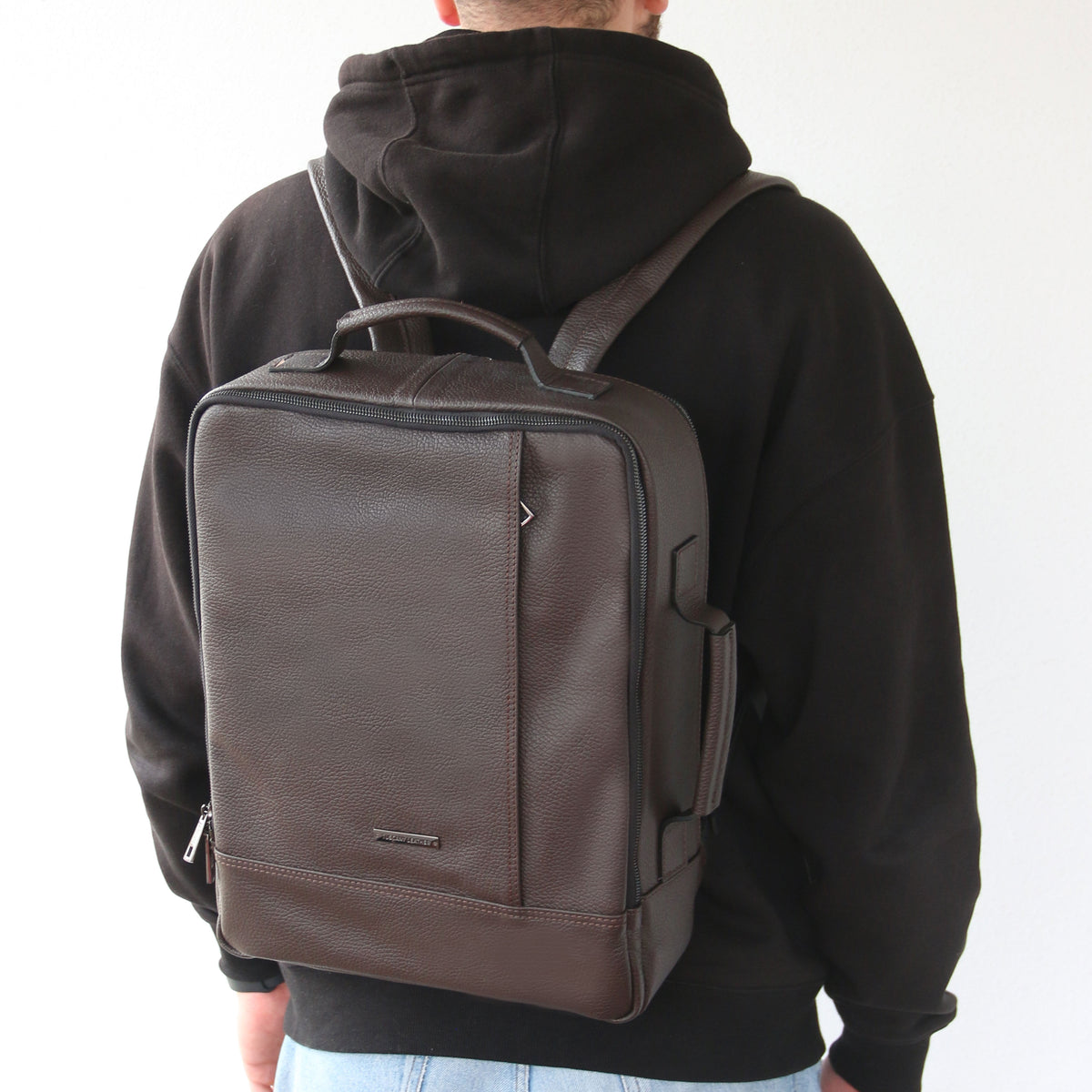 Brooklyn Leather Laptop Backpack
