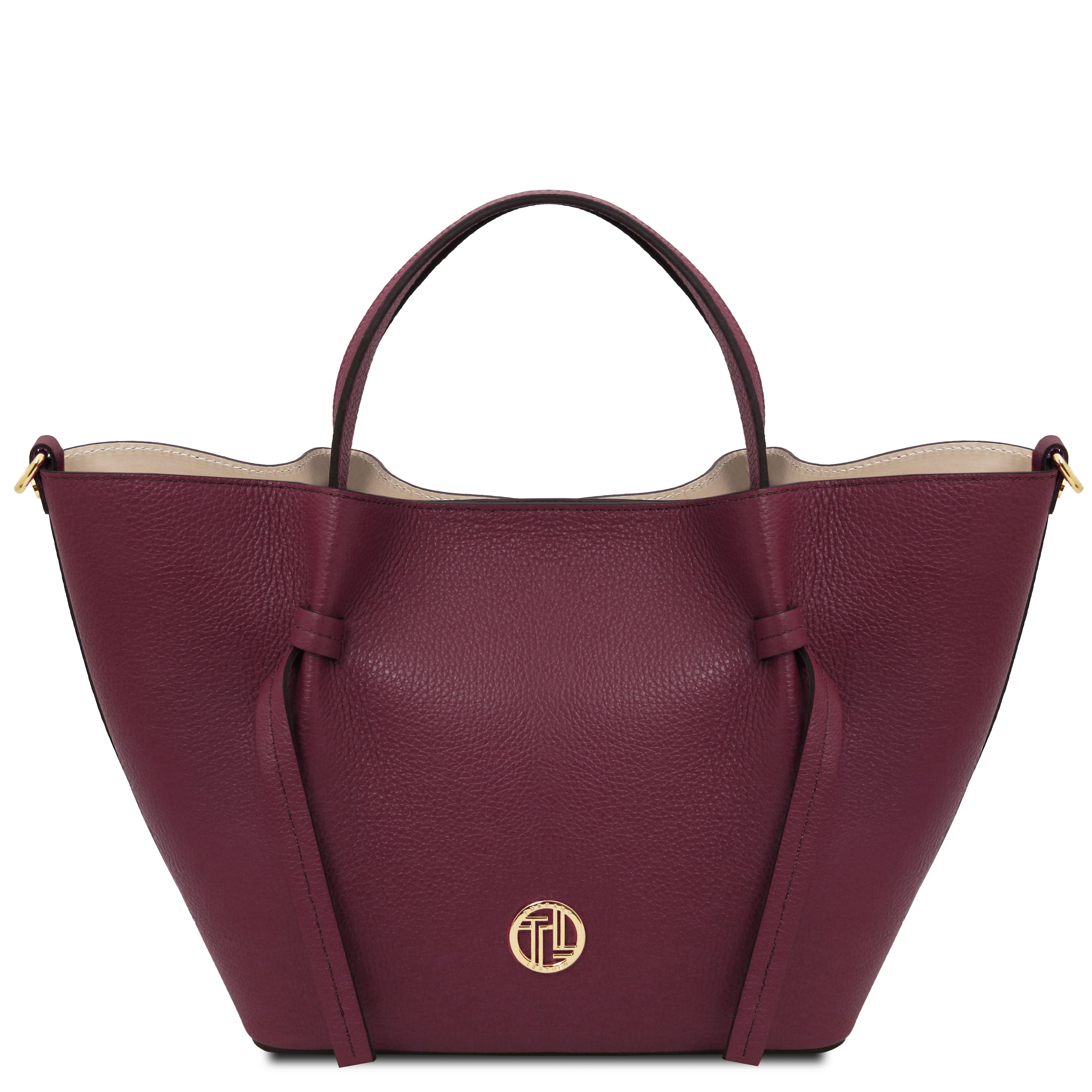 Legame Leather shopping bag - Large size