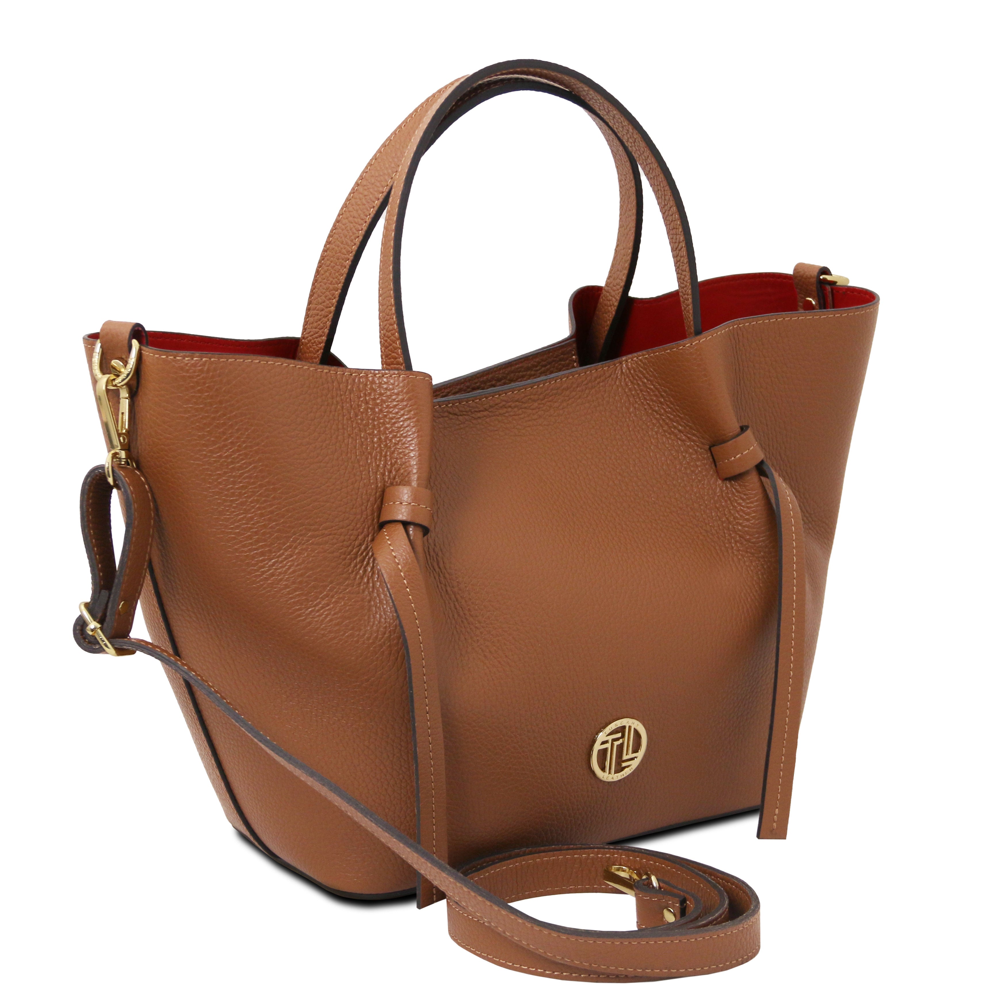 Legame Leather shopping bag - Large size