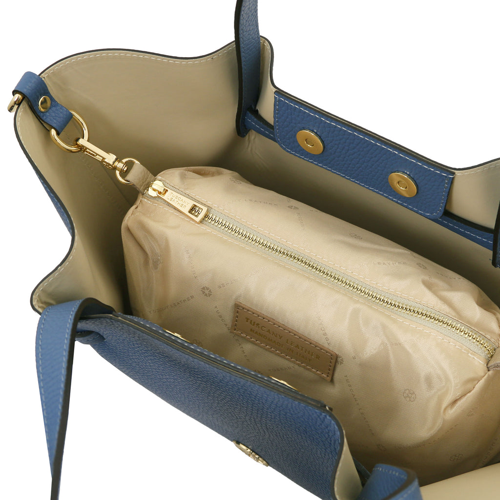Legame Leather shopping bag - Large size