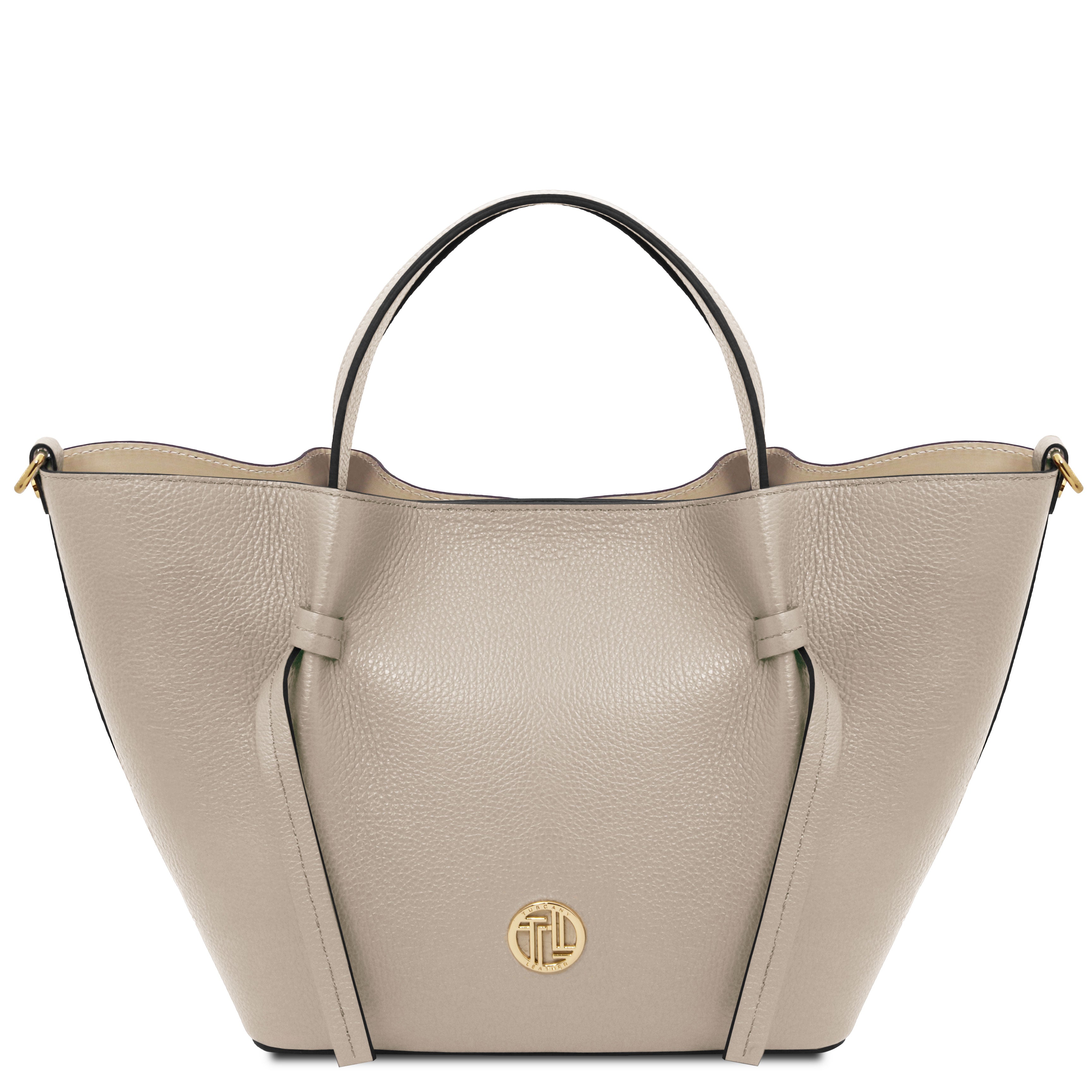 Legame Leather shopping bag - Large size