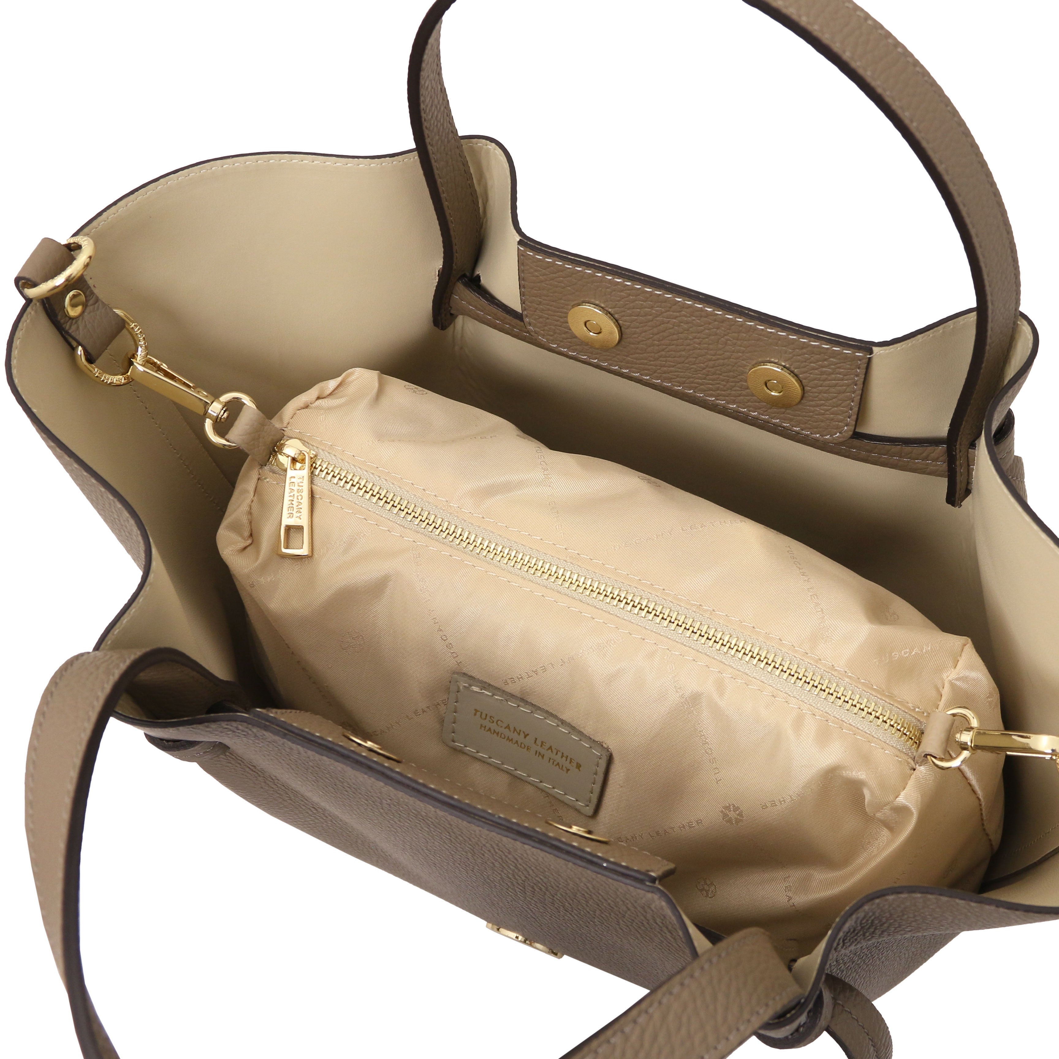 Legame Leather shopping bag - Large size