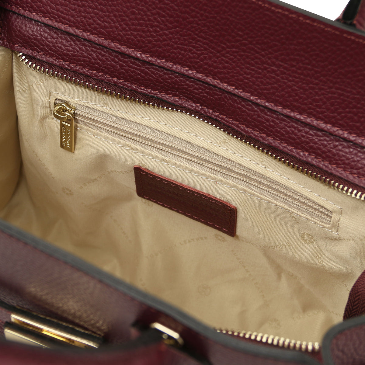 Origami Leather tote