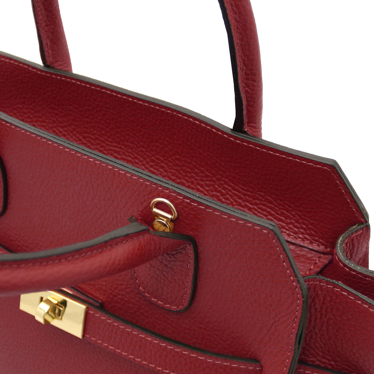 Origami Leather tote