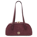 Eclaire Suede leather shoulder bag