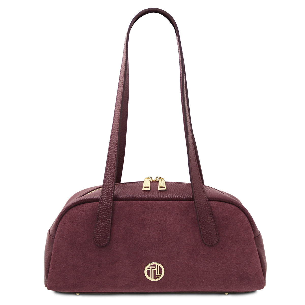 Eclaire Suede leather shoulder bag