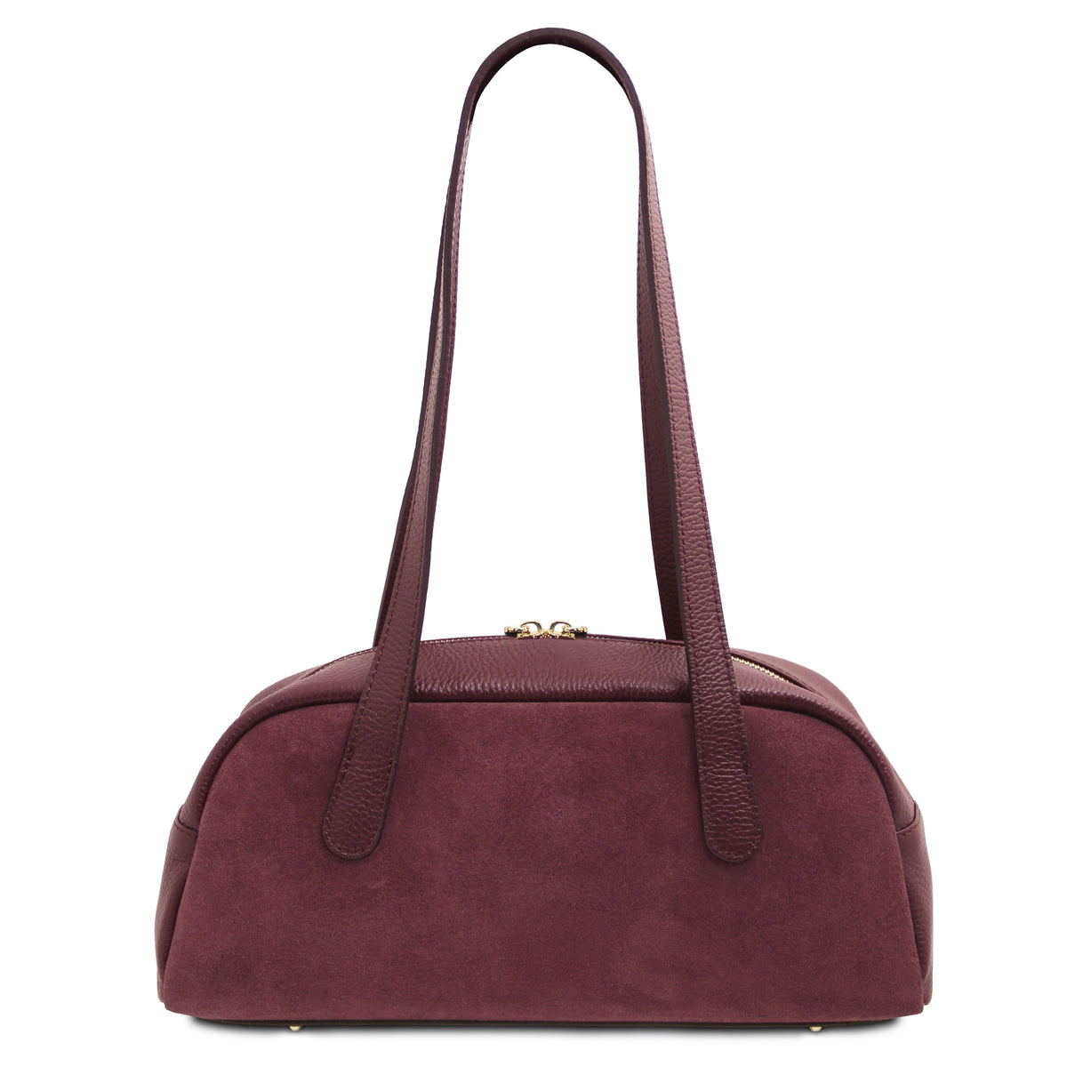 Eclaire Suede leather shoulder bag