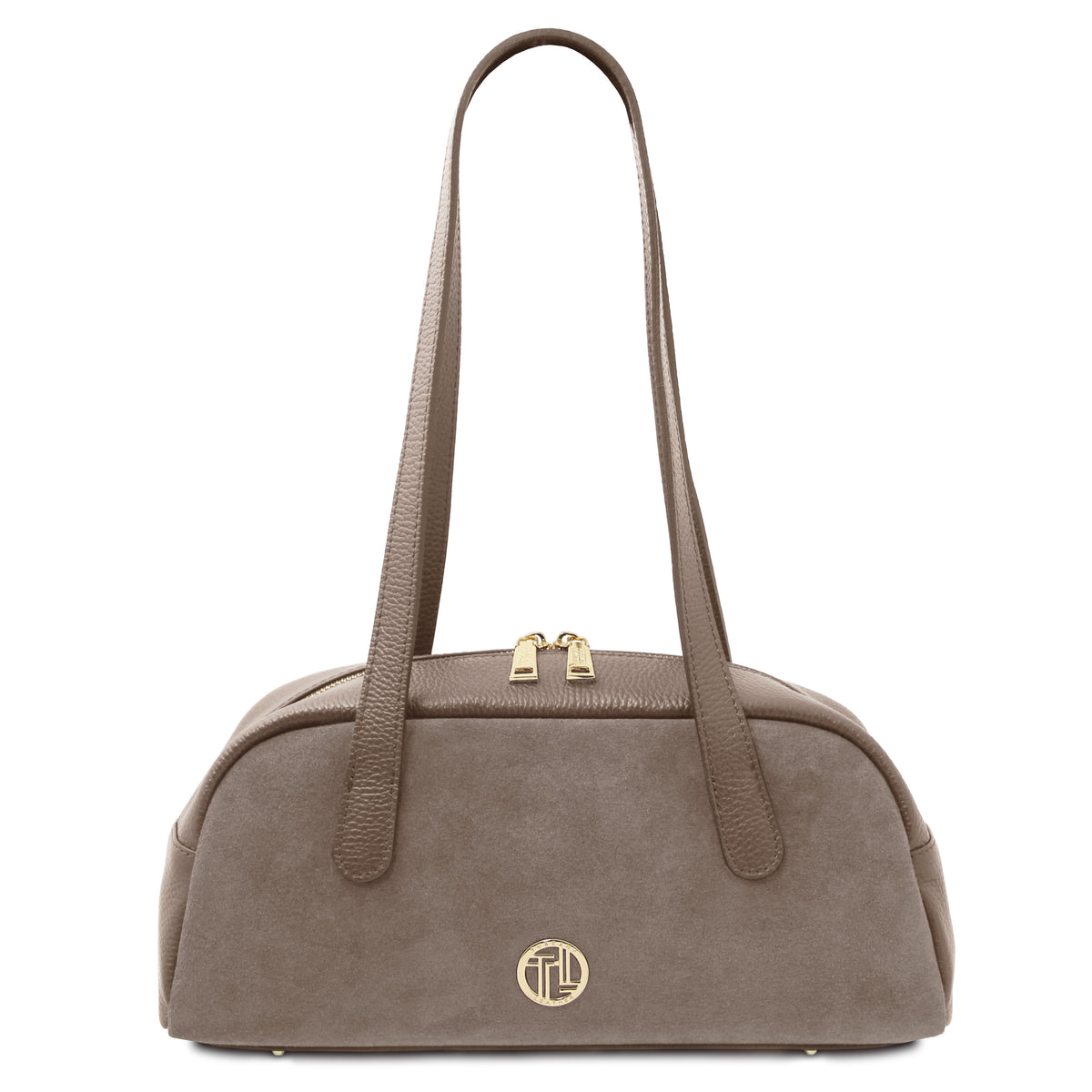 Eclaire Suede leather shoulder bag