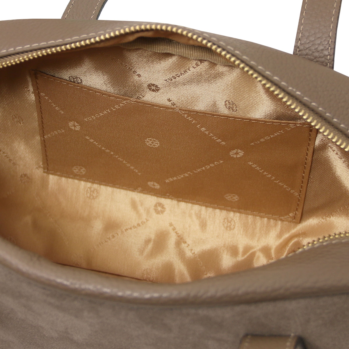 Eclaire Suede leather shoulder bag