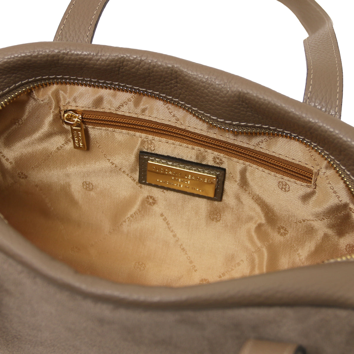 Eclaire Suede leather shoulder bag