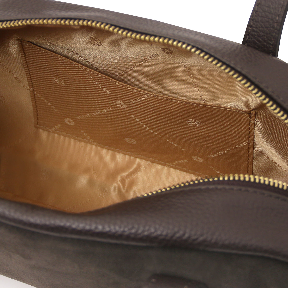 Eclaire Suede leather shoulder bag