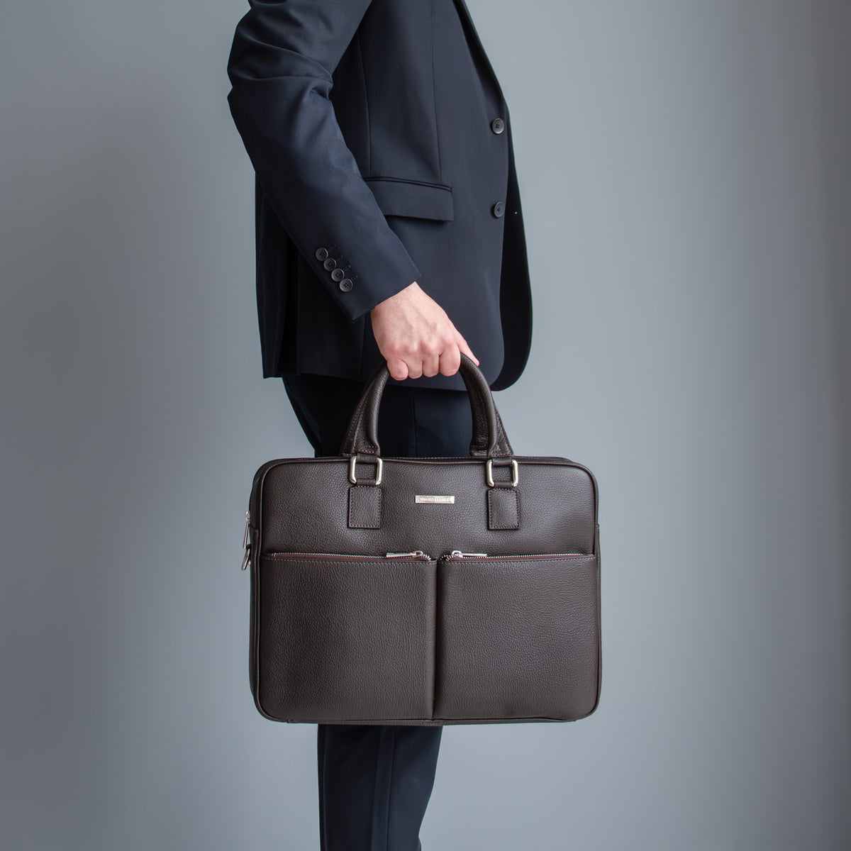 Treviso Leather laptop briefcase