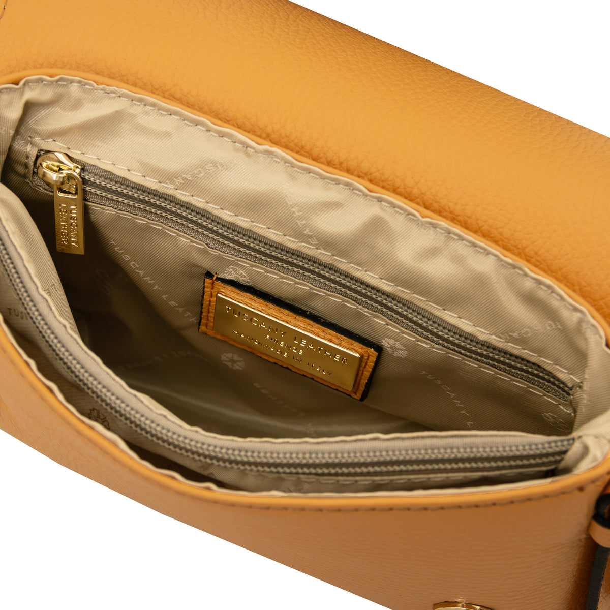 Biscuit Soft leather shoulder bag