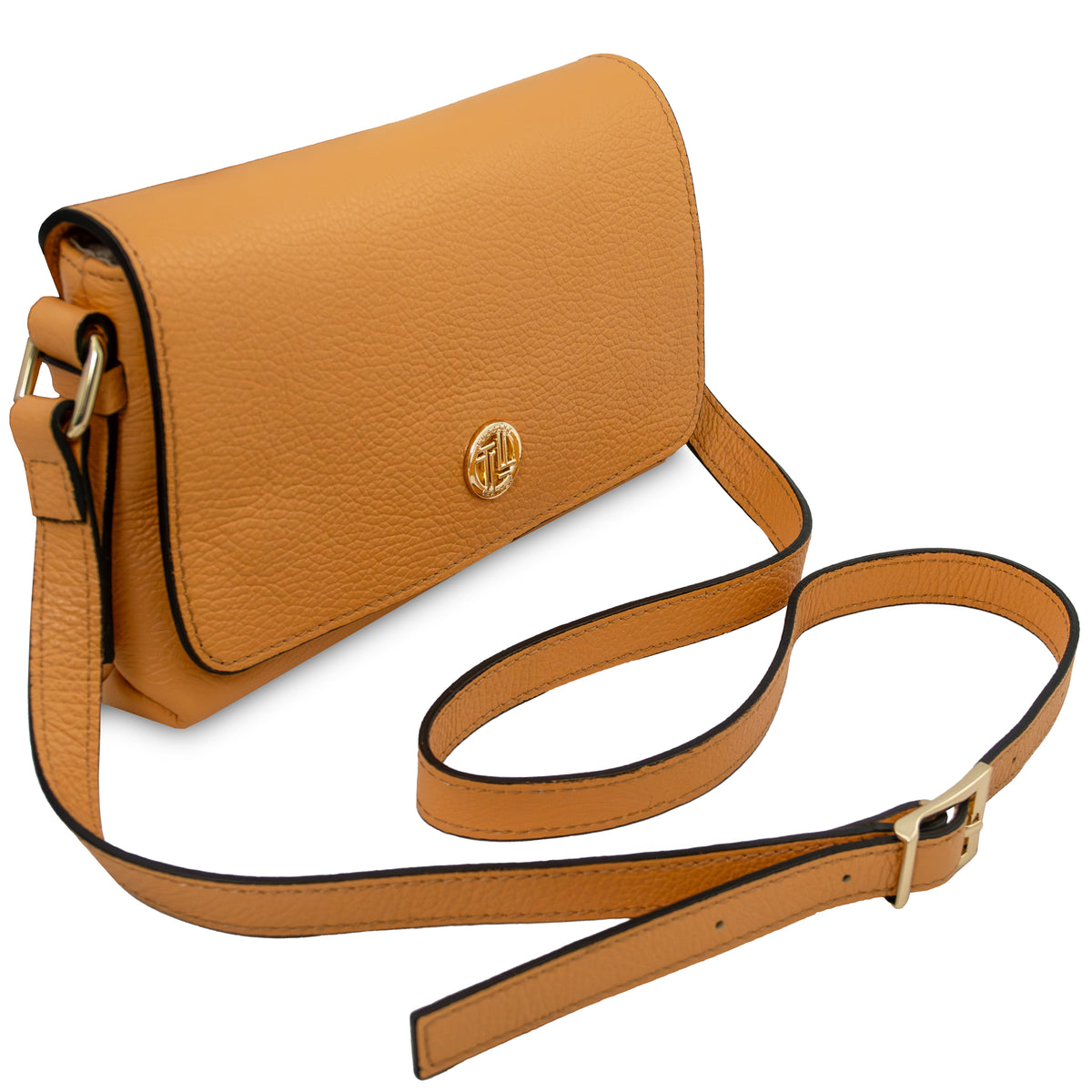 Biscuit Soft leather shoulder bag