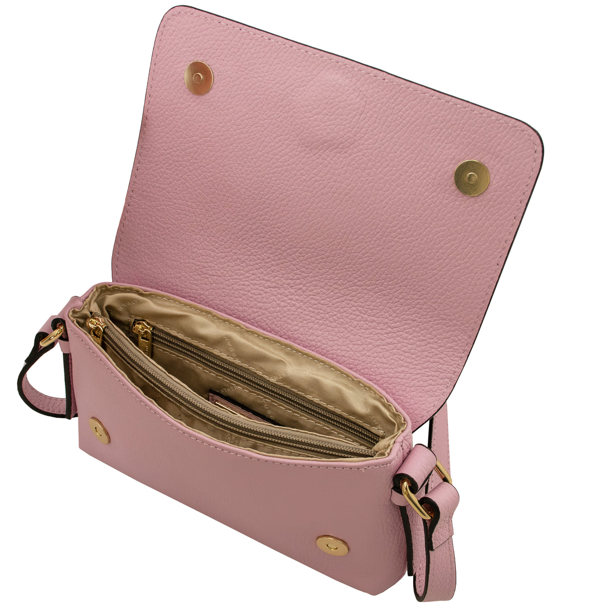Biscuit Soft leather shoulder bag
