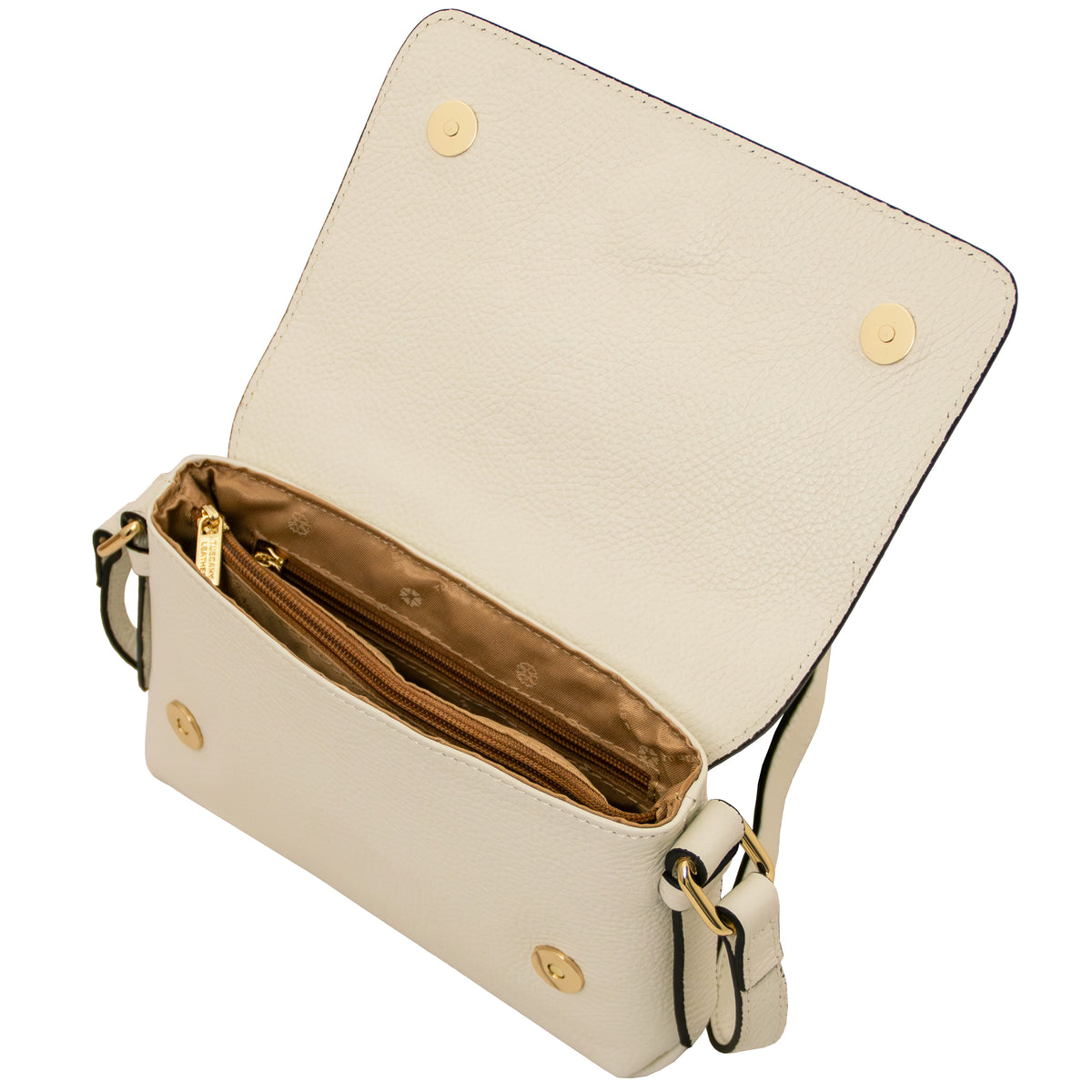 Biscuit Soft leather shoulder bag
