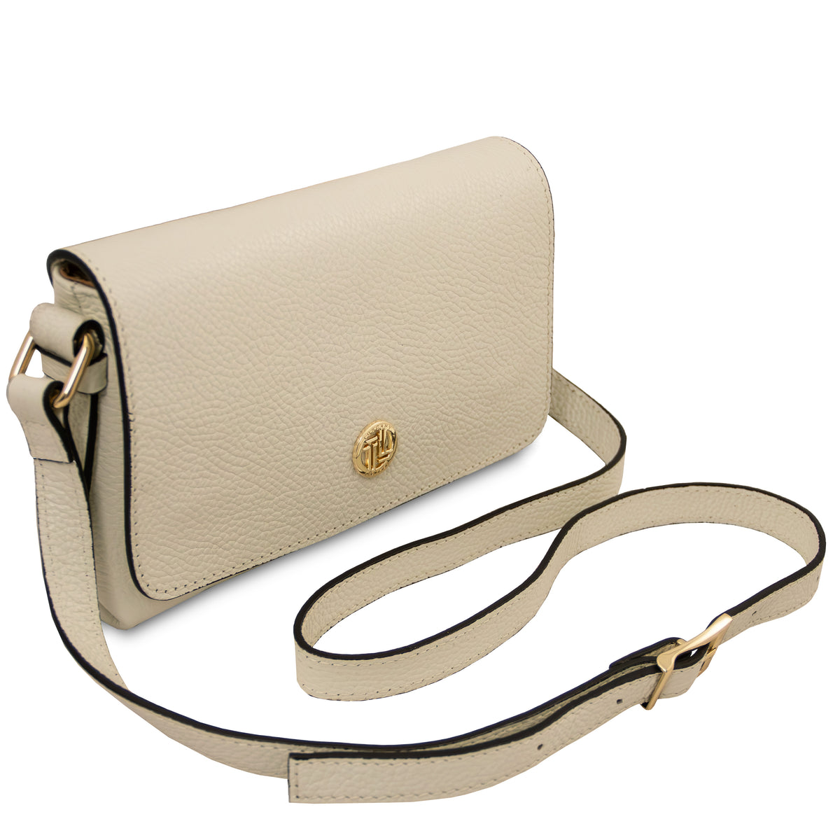 Biscuit Soft leather shoulder bag