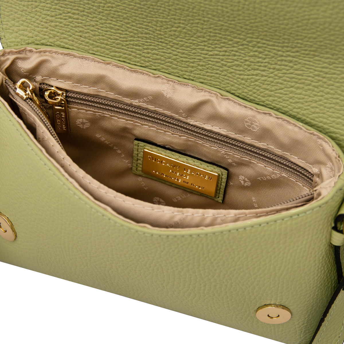 Biscuit Soft leather shoulder bag