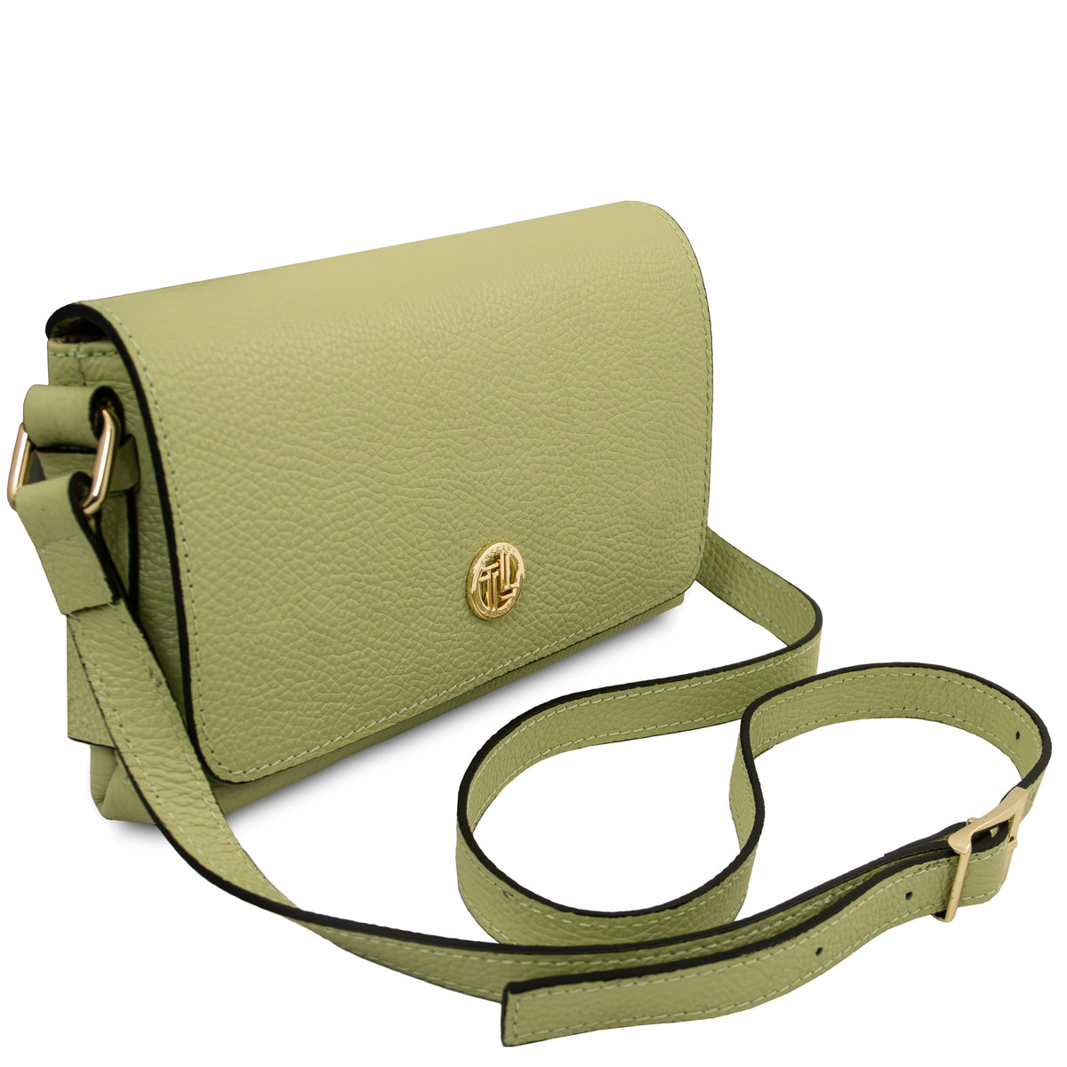 Biscuit Soft leather shoulder bag
