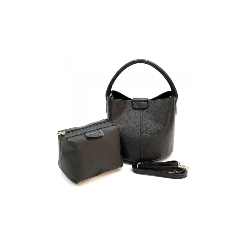 Grazia Leder-Bucket Bag