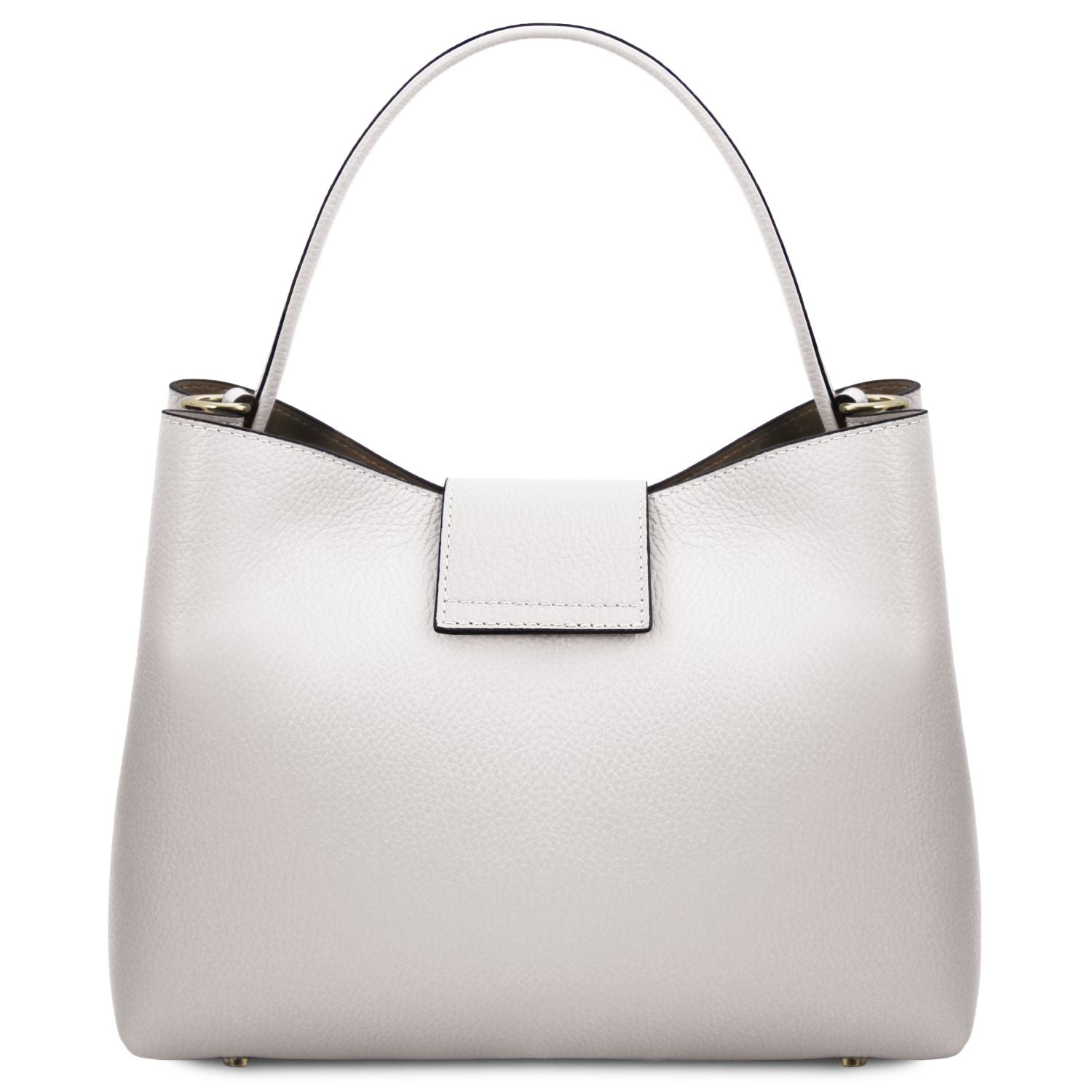 Clio - Leather secchiello bag